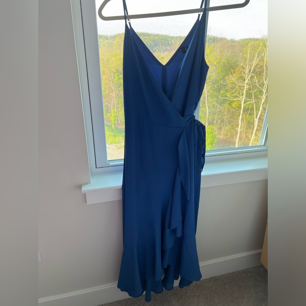 Lulus wrap tie dress